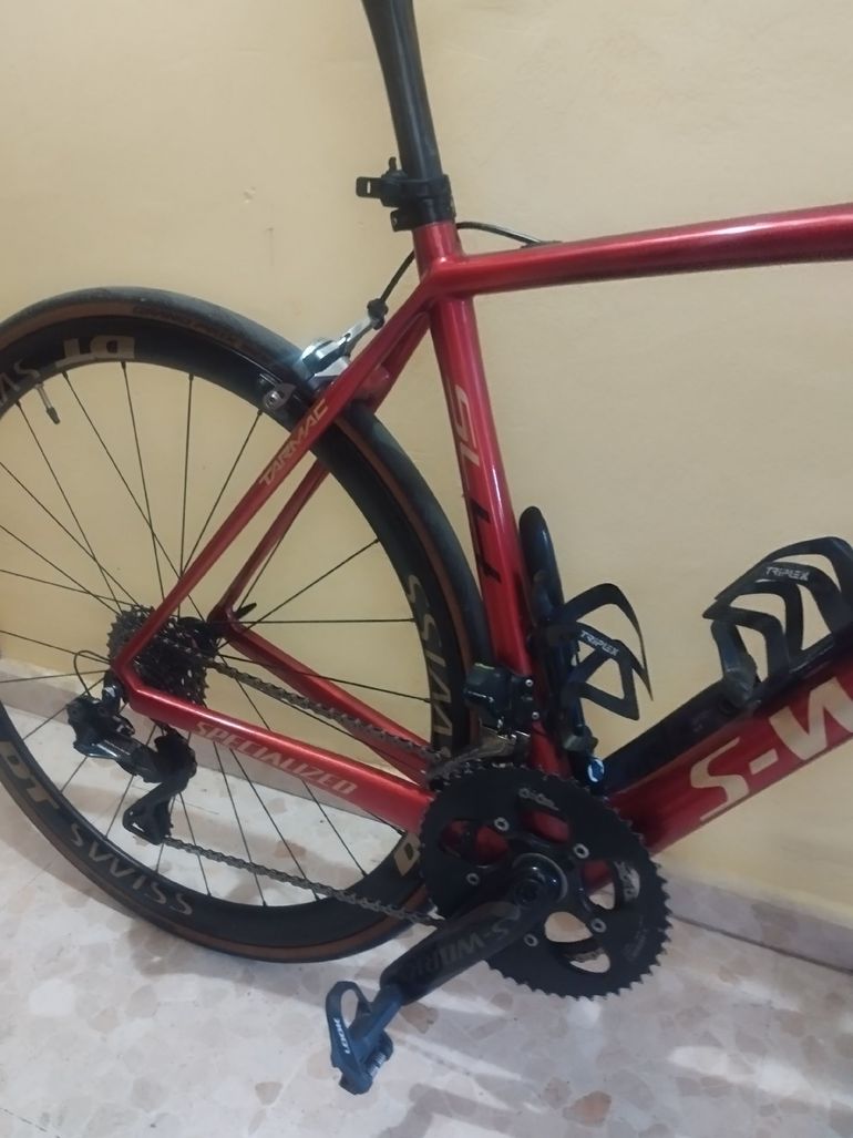 Used Specialized S-Works Tarmac SL4 Dura-Ace Di2 2014 2014 Road & Gravel, Rojo — image 3 of 4