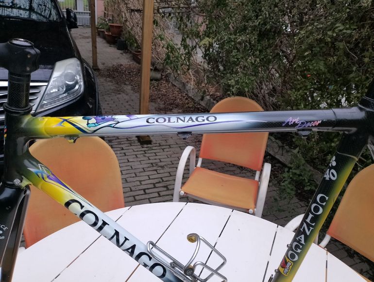 Used Colnago Colnago C40 Frameset 2001 Road & Gravel, Black — image 2 of 6