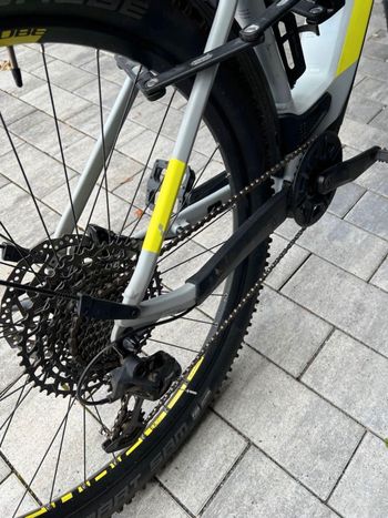 Used CUBE CUBE Reaction Hybrid Pro 625 2021 Mountainbike, Light Gray, 29 — image 9 of 18