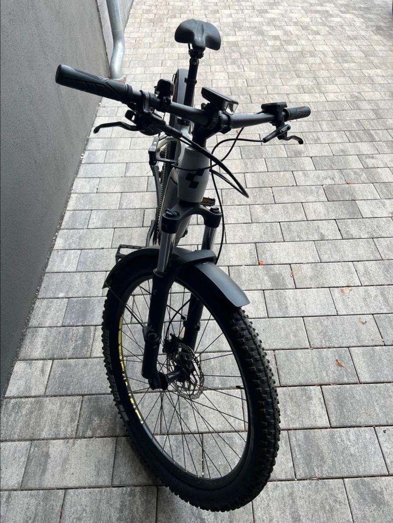 Used CUBE CUBE Reaction Hybrid Pro 625 2021 Mountainbike, Light Gray, 29 — image 11 of 18