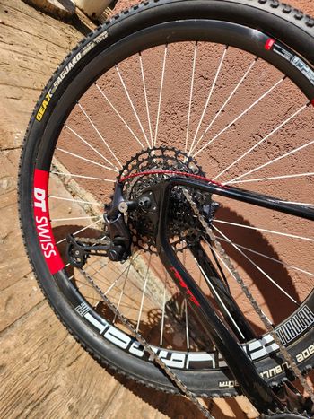 Used Carbon Team GW Panther Carbono 29 2025 Mountainbike, Nero — image 8 of 9