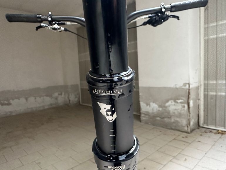 Used Santa Cruz MEGATOWER X01 / Carbon CC 2024 2024 Mountainbike, Nero — image 8 of 12