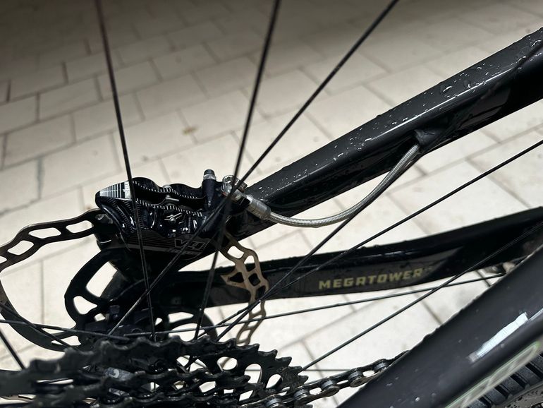 Used Santa Cruz MEGATOWER X01 / Carbon CC 2024 2024 Mountainbike, Nero — image 11 of 12