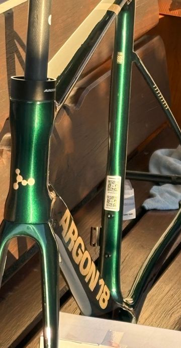 Used Argon 18 Sum Frameset 2025 Road & Gravel, Green — image 3 of 23