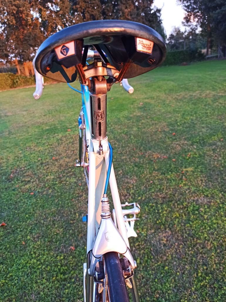 Used Ravazzolo Bicicletta Da Corsa Vintage, Realizzata Artigianalmente Dal Celebre Telaista Ravazzolo Di Spinea (VE) Con Tubazioni In Acciaio Columbus Di Altissima Gamma. 1982 Road & Gravel, Blu — image 12 of 17
