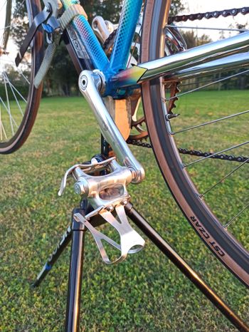 Used Ravazzolo Bicicletta Da Corsa Vintage, Realizzata Artigianalmente Dal Celebre Telaista Ravazzolo Di Spinea (VE) Con Tubazioni In Acciaio Columbus Di Altissima Gamma. 1982 Road & Gravel, Blu — image 8 of 17