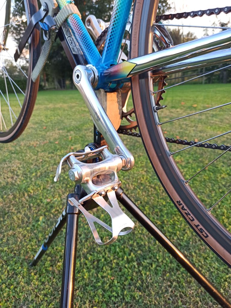 Used Ravazzolo Bicicletta Da Corsa Vintage, Realizzata Artigianalmente Dal Celebre Telaista Ravazzolo Di Spinea (VE) Con Tubazioni In Acciaio Columbus Di Altissima Gamma. 1982 Road & Gravel, Blu — image 8 of 17