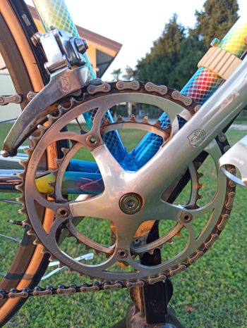 Used Ravazzolo Bicicletta Da Corsa Vintage, Realizzata Artigianalmente Dal Celebre Telaista Ravazzolo Di Spinea (VE) Con Tubazioni In Acciaio Columbus Di Altissima Gamma. 1982 Road & Gravel, Blu — image 9 of 17