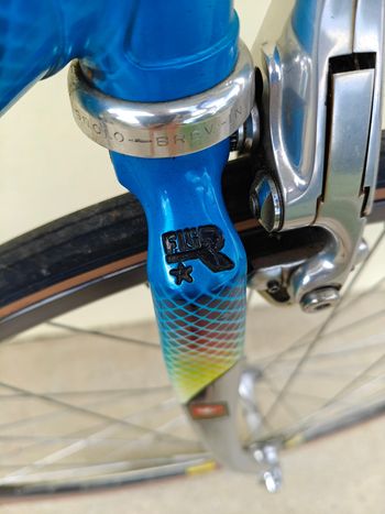 Used Ravazzolo Bicicletta Da Corsa Vintage, Realizzata Artigianalmente Dal Celebre Telaista Ravazzolo Di Spinea (VE) Con Tubazioni In Acciaio Columbus Di Altissima Gamma. 1982 Road & Gravel, Blu — image 14 of 17