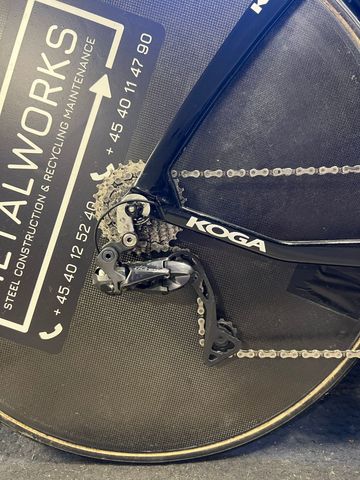 Koga Custom Shimano Ultegra Di2 2014 Road & Gravel usato, Nero — immagine 15 di 19