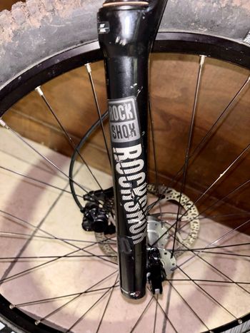 Used ROCKRIDER 27.5" Full Suspension Mountain Bike ST 900 S - / 2021 2021 Mountainbike, Light Gray, 27.5 — image 6 of 7