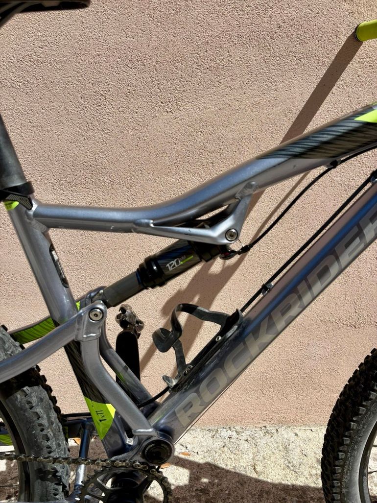 Used ROCKRIDER 27.5" Full Suspension Mountain Bike ST 900 S - / 2021 2021 Mountainbike, Light Gray, 27.5 — image 5 of 7