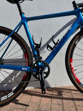 Used Van rysel RCX CF GRX Carbon Cyclocross Bike 2024 2024 Road & Gravel, Blue — image 4 of 10