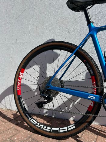Used Van rysel RCX CF GRX Carbon Cyclocross Bike 2024 2024 Road & Gravel, Blue — image 3 of 10