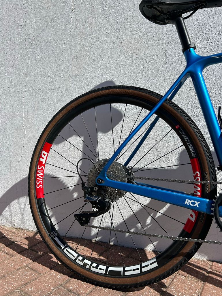 Used Van rysel RCX CF GRX Carbon Cyclocross Bike 2024 2024 Road & Gravel, Blue — image 3 of 10