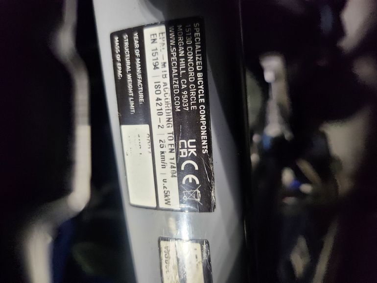 Used Specialized Turbo Levo SL Comp 2020 2020 Mountainbike, Light Gray — image 5 of 5