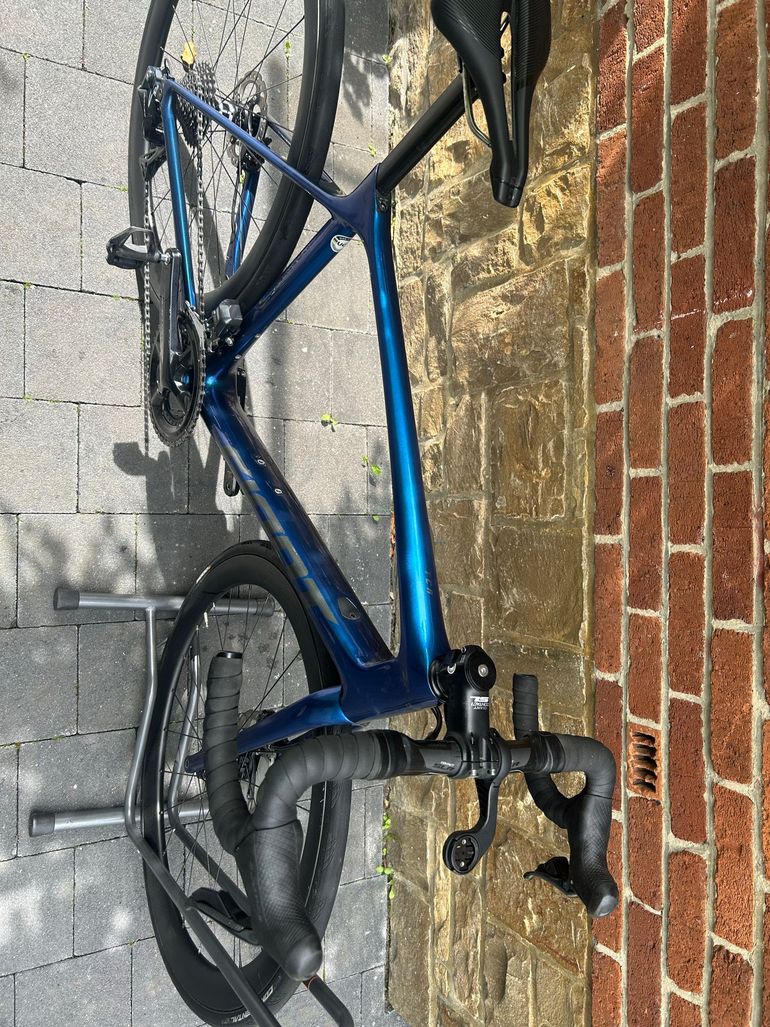 Used Giant TCR Advanced Pro 0 Disc 2021 2021 Road & Gravel, Blue — image 6 of 10