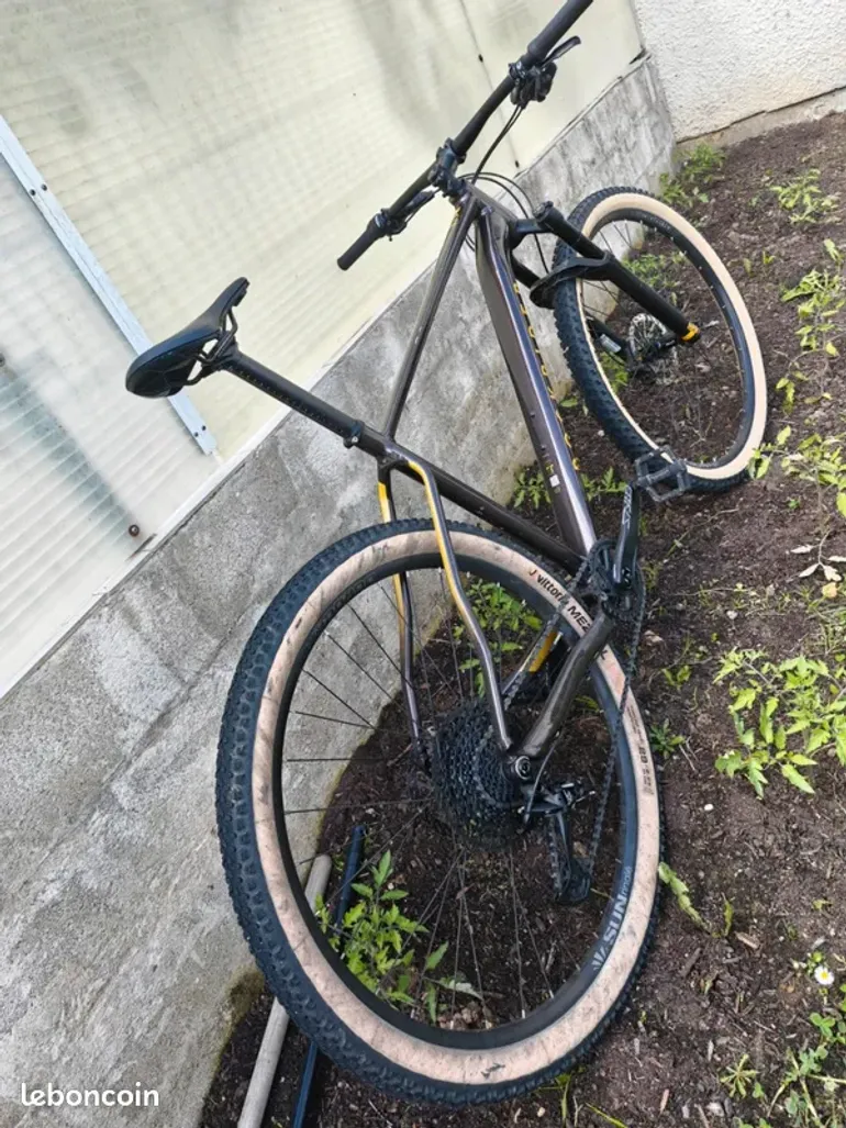 Used ROCKRIDER Rockrider Cross Country Race 720 2024 Mountainbike, Schwarz — image 5 of 12