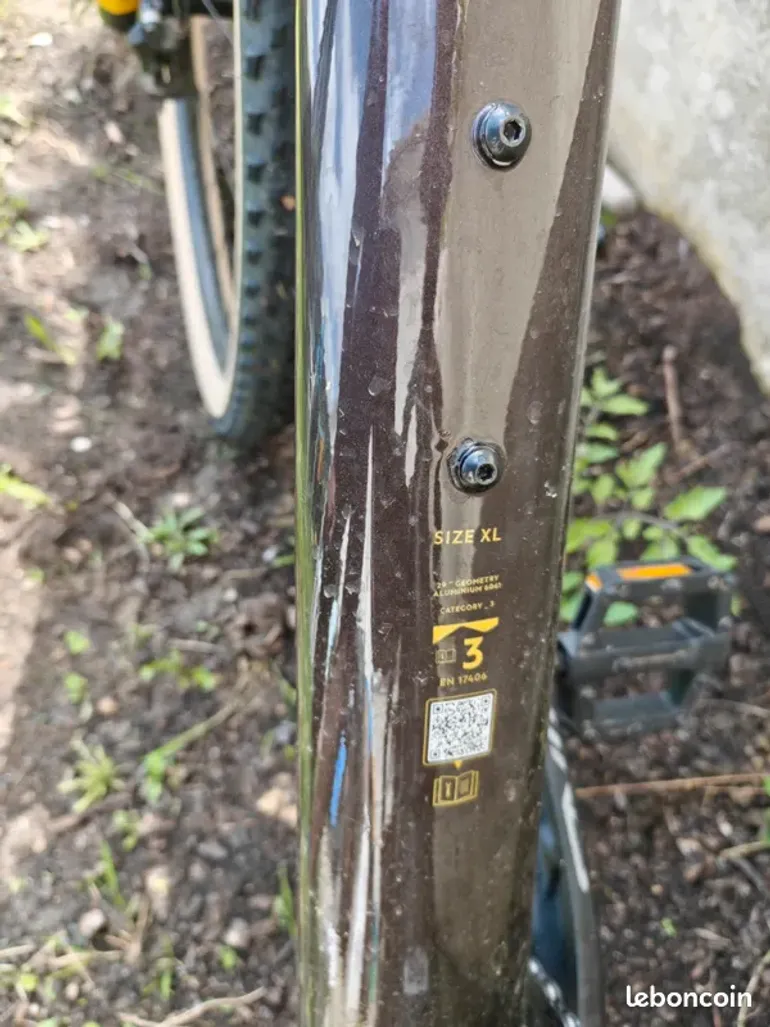 Used ROCKRIDER Rockrider Cross Country Race 720 2024 Mountainbike, Schwarz — image 11 of 12