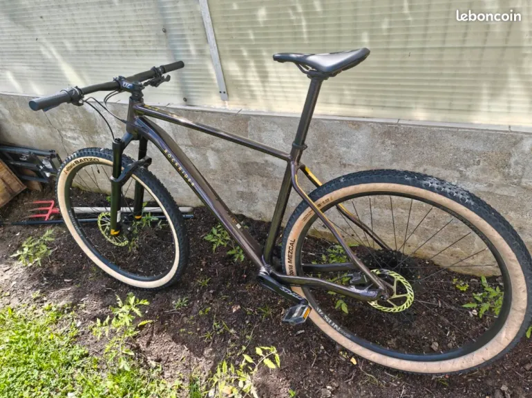 Used ROCKRIDER Rockrider Cross Country Race 720 2024 Mountainbike, Schwarz — image 2 of 12