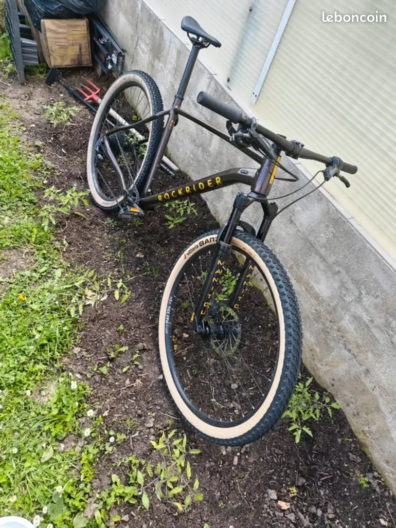 Used ROCKRIDER Rockrider Cross Country Race 720 2024 Mountainbike, Schwarz — image 7 of 12
