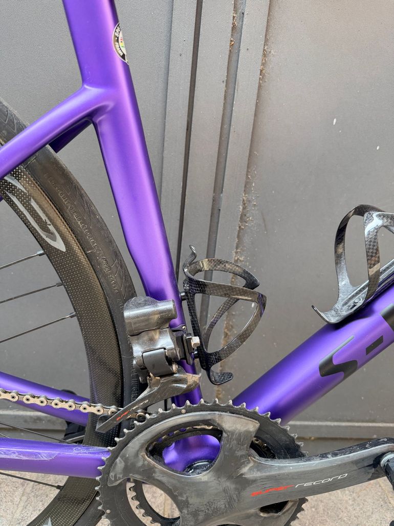 Used Specialized Specialized SL6 Tarmac S-Works Super Record Eps Bora Violet 2020 Road & Gravel, Purple — image 8 of 9
