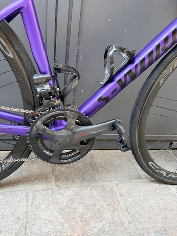 Used Specialized Specialized SL6 Tarmac S-Works Super Record Eps Bora Violet 2020 Road & Gravel, Purple — image 4 of 9