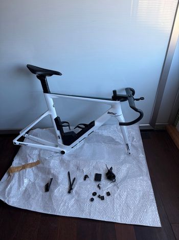 Used bmc tinemachine road 01 Bmc tinemachine road 01 Custom Frameset 2020 Route & Gravel