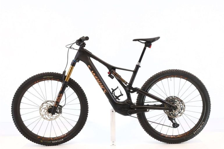 Used Specialized S-Works Turbo Levo 2022 2022 Mountainbike, Black, 29, 27.5 — image 1 of 8