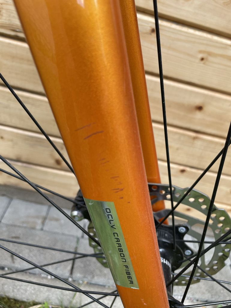 Used Trek Domane AL 5 Disc 2021 2021 Road & Gravel, Orange — image 12 of 14