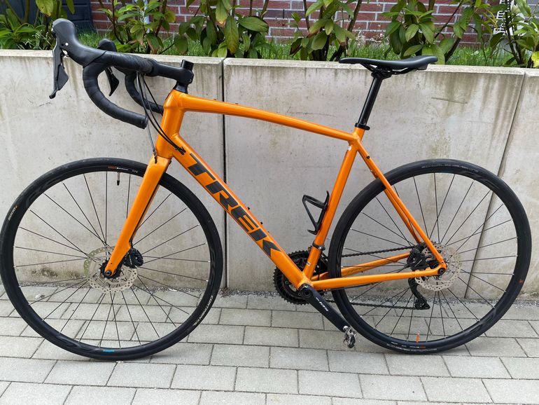 Used Trek Domane AL 5 Disc 2021 2021 Road & Gravel, Orange — image 1 of 14
