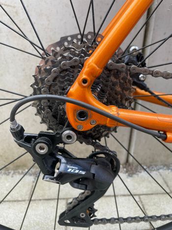 Used Trek Domane AL 5 Disc 2021 2021 Road & Gravel, Orange — image 9 of 14