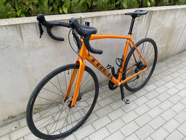 Used Trek Domane AL 5 Disc 2021 2021 Road & Gravel, Orange — image 3 of 14