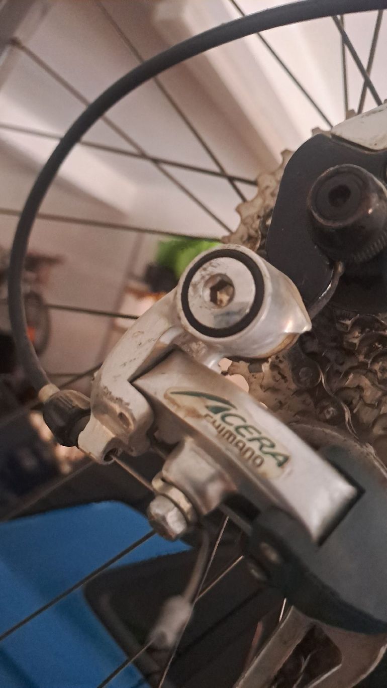 Used Univega Alpina Shimano Acera 2002 Mountainbike, Hellgrau — image 6 of 6