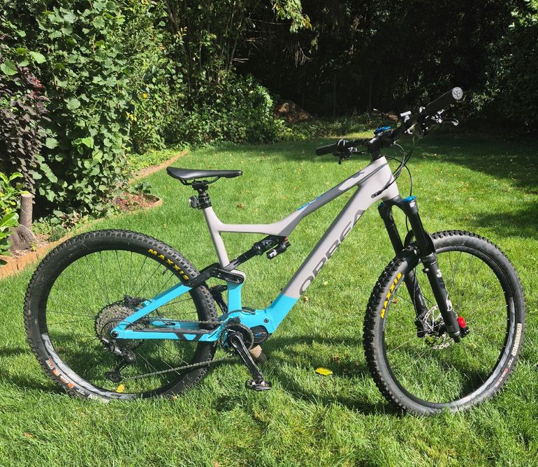 Used Orbea RISE H15 2022 2022 Mountainbike, Azul — image 1 of 7