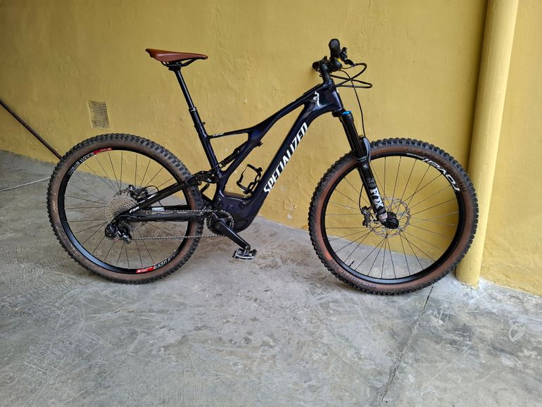 Used Specialized Men's Turbo Levo Comp Carbon 2019 2019 Mountainbike, Blau, 29 — image 1 of 7