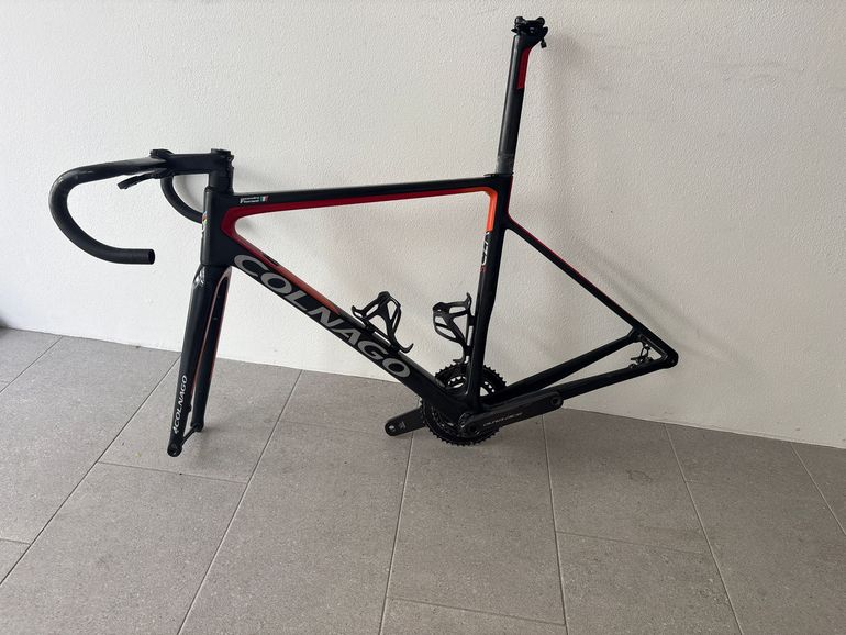 Used Colnago V3-RS Disc Frameset 2020 Frameset 2020 Road & Gravel, Schwarz — image 2 of 3