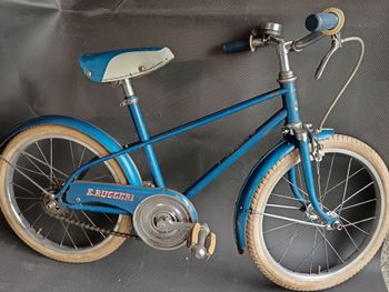 Used Ruggeri Ruggeri Da Bambini Anni 60 1967 Road & Gravel, Blau — image 4 of 14