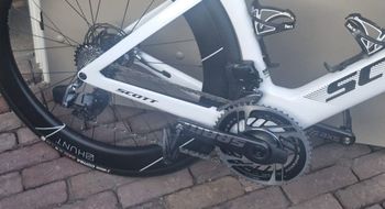 Used Scott Scott Foil RC (2025) - Custom Gloss White - SRAM Red AXS D1 2025 Road & Gravel — image 9 of 12