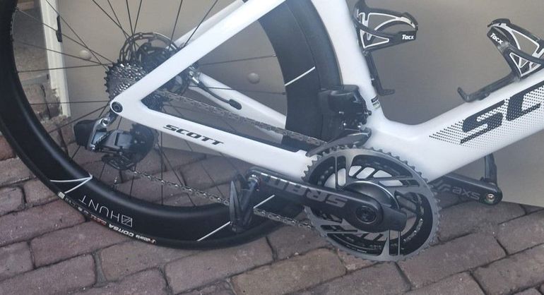 Used Scott Scott Foil RC (2025) - Custom Gloss White - SRAM Red AXS D1 2025 Road & Gravel — image 9 of 12