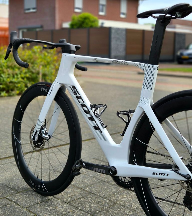 Used Scott Scott Foil RC (2025) - Custom Gloss White - SRAM Red AXS D1 2025 Road & Gravel — image 19 of 25