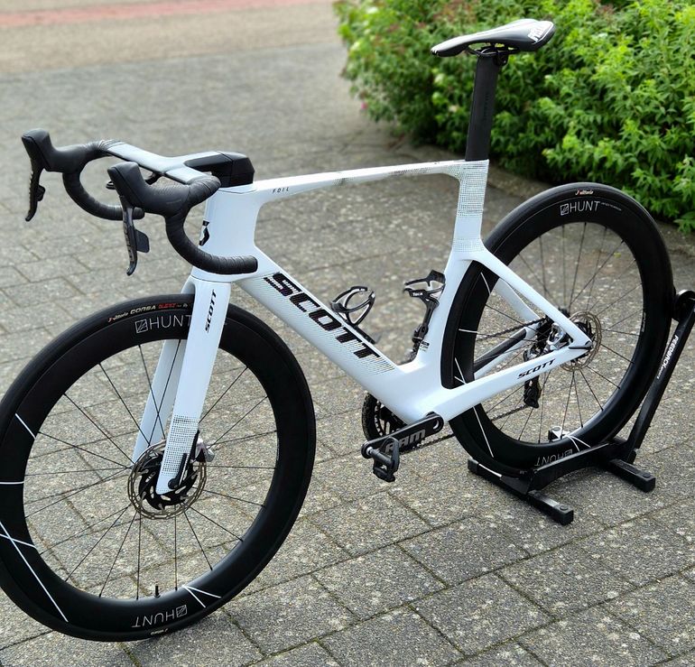 Used Scott Scott Foil RC (2025) - Custom Gloss White - SRAM Red AXS D1 2025 Road & Gravel — image 16 of 25