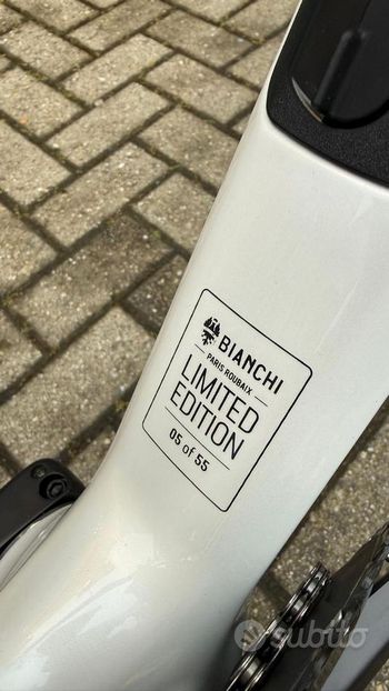 Used Bianchi INFINITO PARIS-ROUBAIX 2026 LIMITED EDITION N°5 2026 Road & Gravel, White — image 2 of 26
