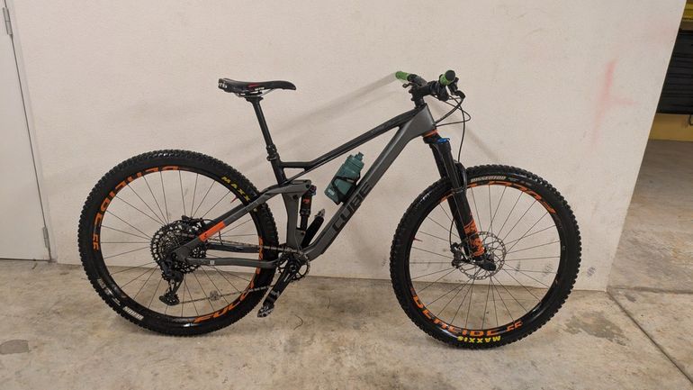 Used CUBE STEREO 120 HPC, TM 29 2022 2022 Mountainbike, Hellgrau, 29 — image 1 of 14