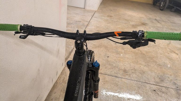 Used CUBE STEREO 120 HPC, TM 29 2022 2022 Mountainbike, Hellgrau, 29 — image 10 of 14