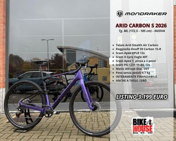 Used Mondraker Mondraker Arid Carbon S 26 Tg. M/L 2026 Road & Gravel, Violett — image 2 of 3