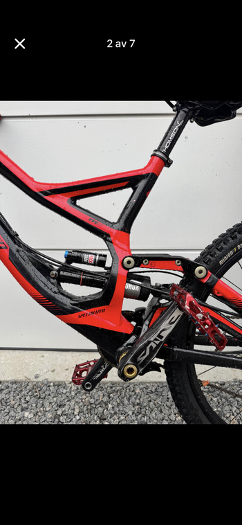 Used Specialized Demo 8 I 2014 2014 Mountainbike, Rot, 26 — image 2 of 7