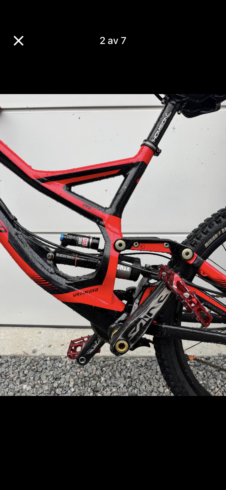 Used Specialized Demo 8 I 2014 2014 Mountainbike, Rot, 26 — image 2 of 7