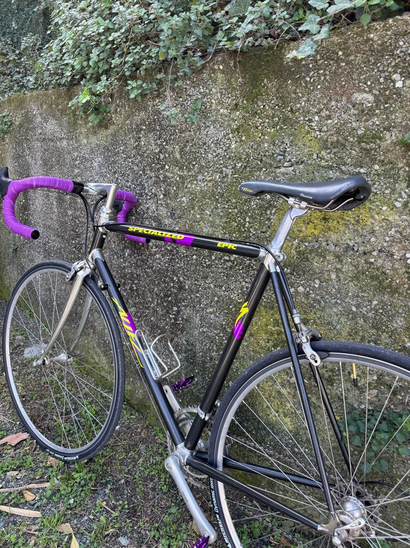 Used Specialized Allez Campagnolo Super Record 1994 Road & Gravel, Black — image 2 of 7