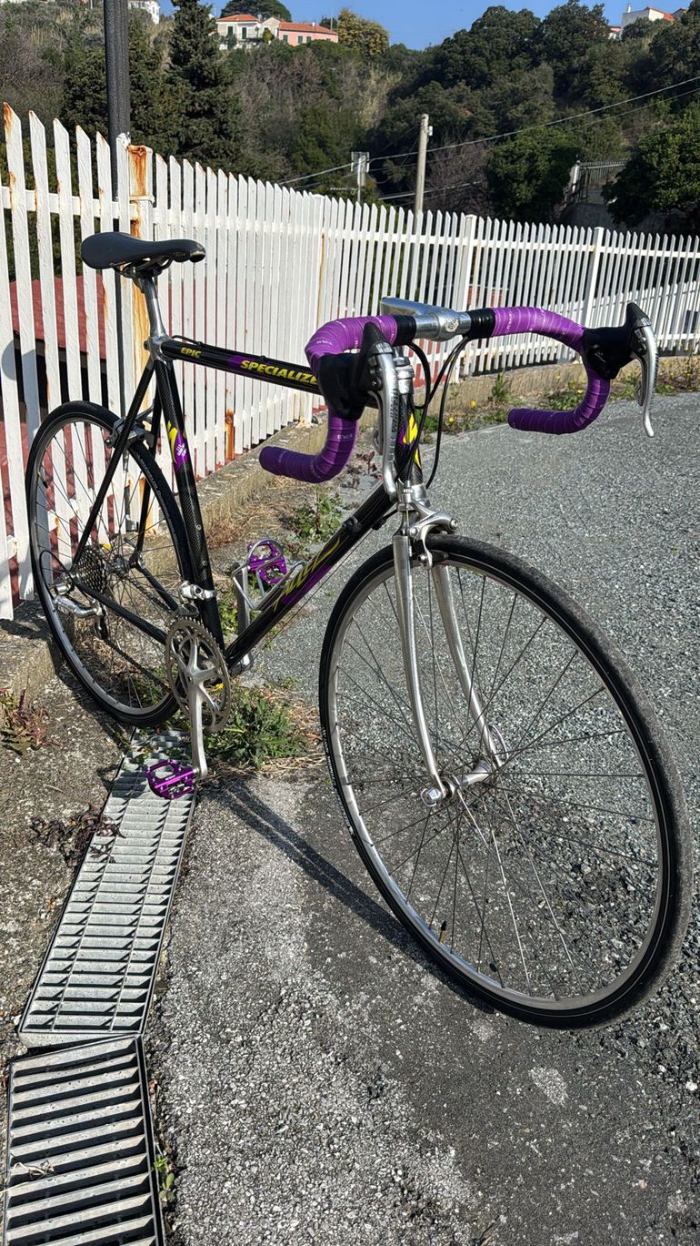Used Specialized Allez Campagnolo Super Record 1994 Road & Gravel, Nero — image 3 of 7